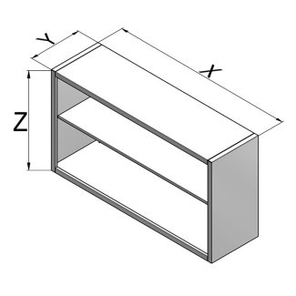 <strong>79FP-0863 Gasztrometál stainless steel wall unit</strong>