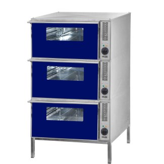 <strong>GES-003 Gasztrometál electric static oven tower with 3 baking chambers</strong>