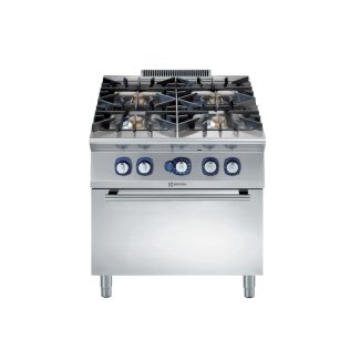 <strong>391004 Electrolux gas stove with 4 burners, GN 2/1 gas oven</strong>