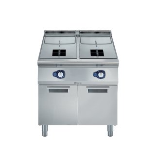 <strong>391078 Electrolux gas fryer, 2x15 liter, closed cabinet</strong>