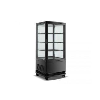 <strong>CL-78 Refrigerated glass cabinet, black</strong>