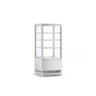 <strong>CL-78 Refrigerated glass cabinet, white</strong>